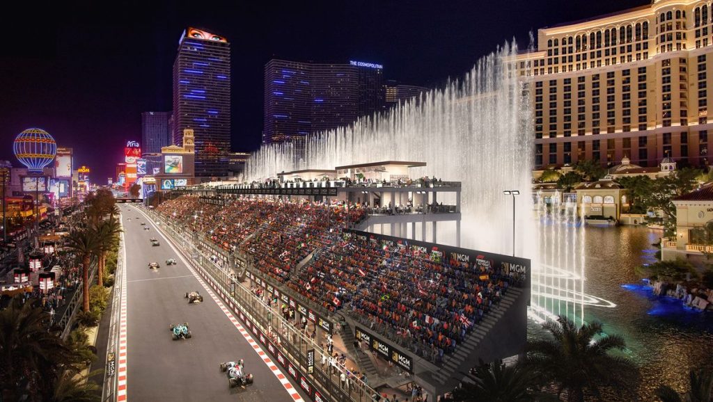 F1 Bellagio grandstand